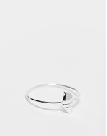 shell ring in sterling silver
