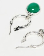 gem drop earrings